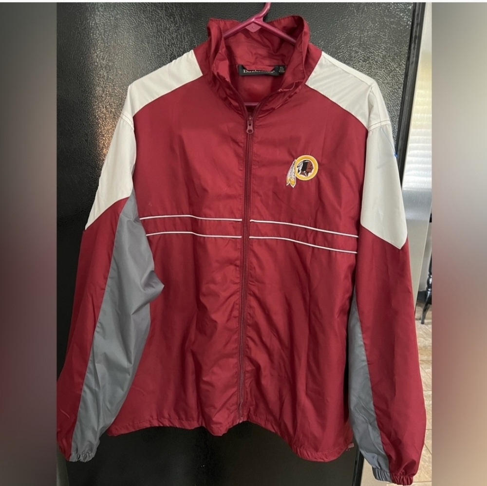 NWOT Washington Redskins XL by Dunbrook Sports Illustrated windbreaker